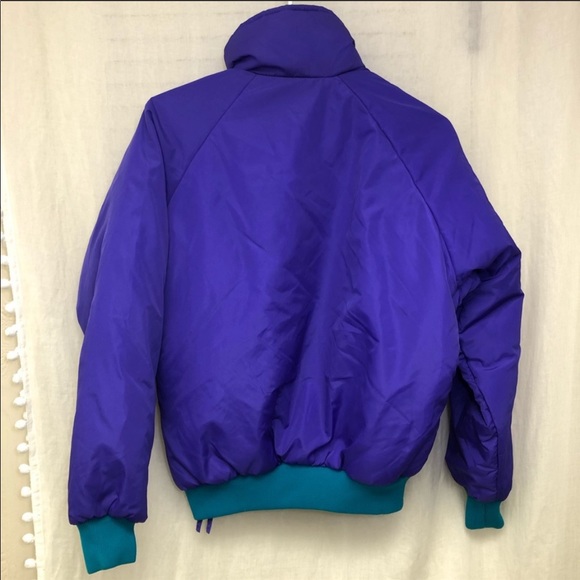 Vintage Columbia Puffy Reversible Ski Snow Jacket - Picture 4 of 6
